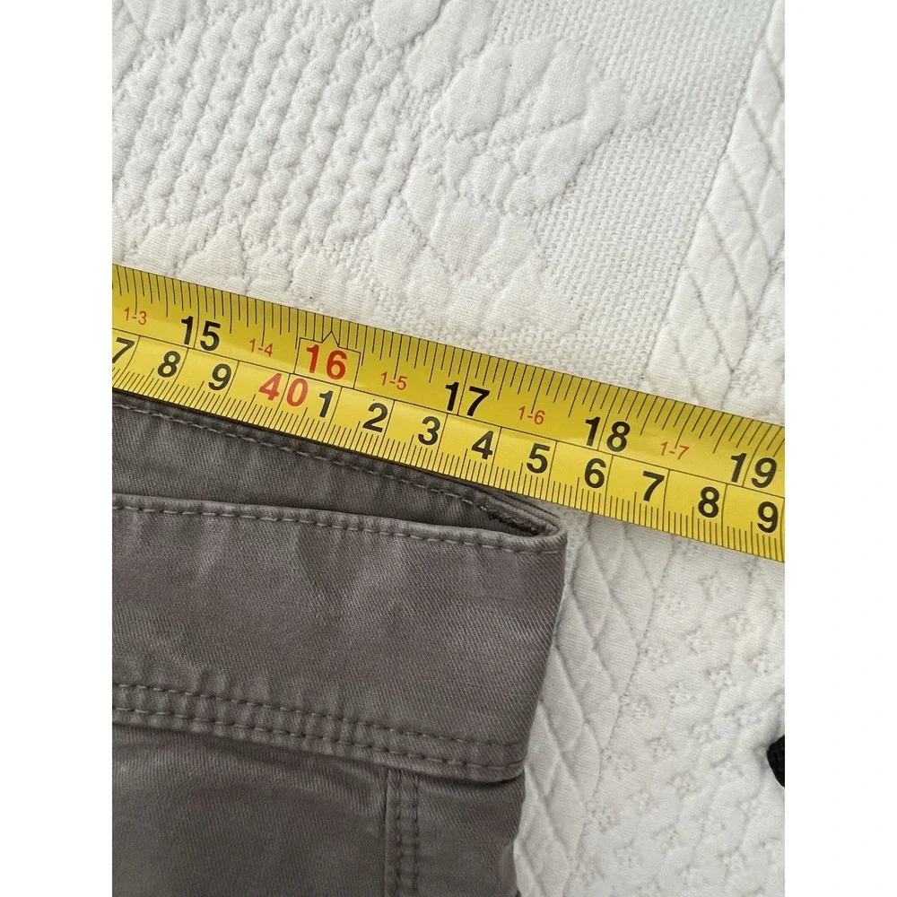 Orvis Five Pocket Pants Mens 35/36x30 Gray Stretch Cotton Straight Leg Casual